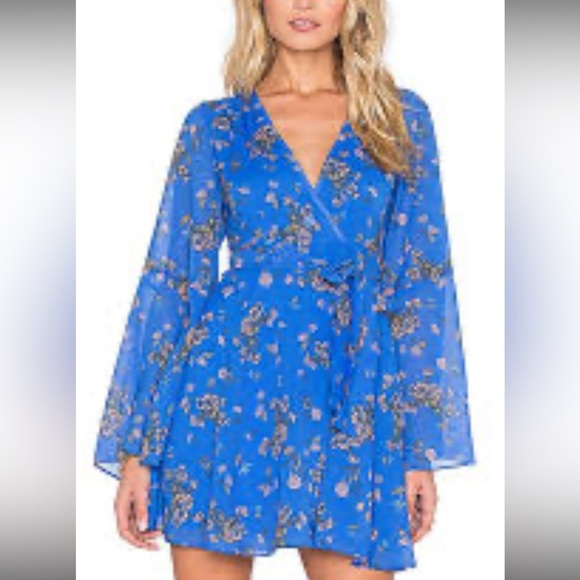 Free People Dresses & Skirts - Free People Royal Blue dress medium